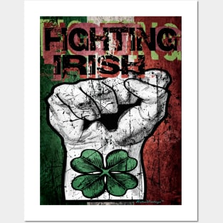 Fighting Irish Tee Shirt Irish Pride Posters and Art